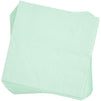 Mint Green Party Bundle, Includes Table Cloth, Cups, Napkins, Dinner and Appetizer Plates (Serves 24, 96 Pieces)