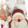 Santa Claus Christmas Gift Bags, Wine Bag Set (5 x 13.5 x 4 In, 12 Pack)