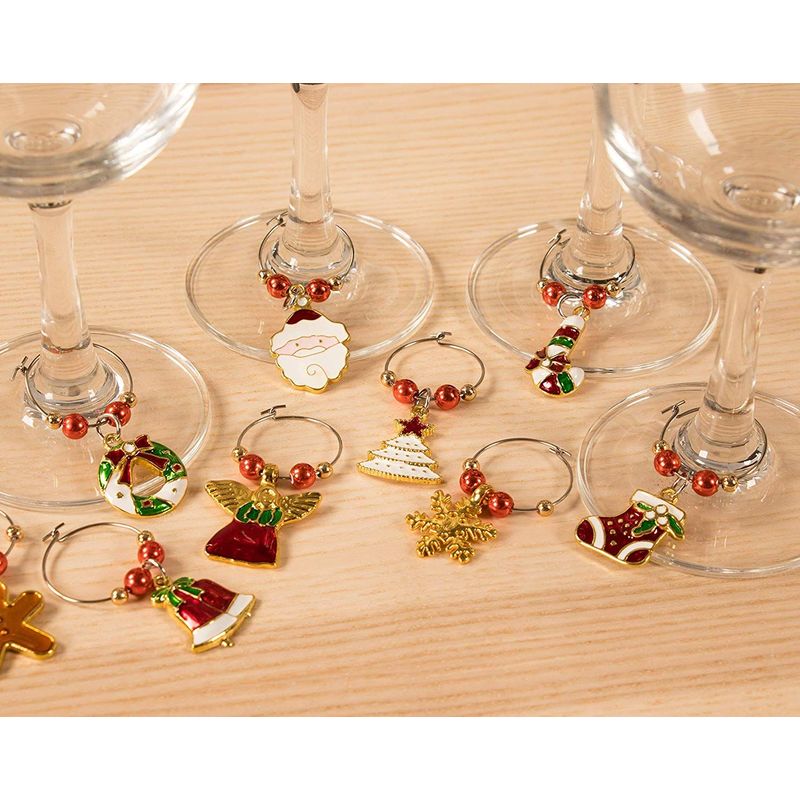 Wine Glass Charms, Sea Life Wine Charm Markers, Wine Tags for Divers, – Big  Blue by Roland St John