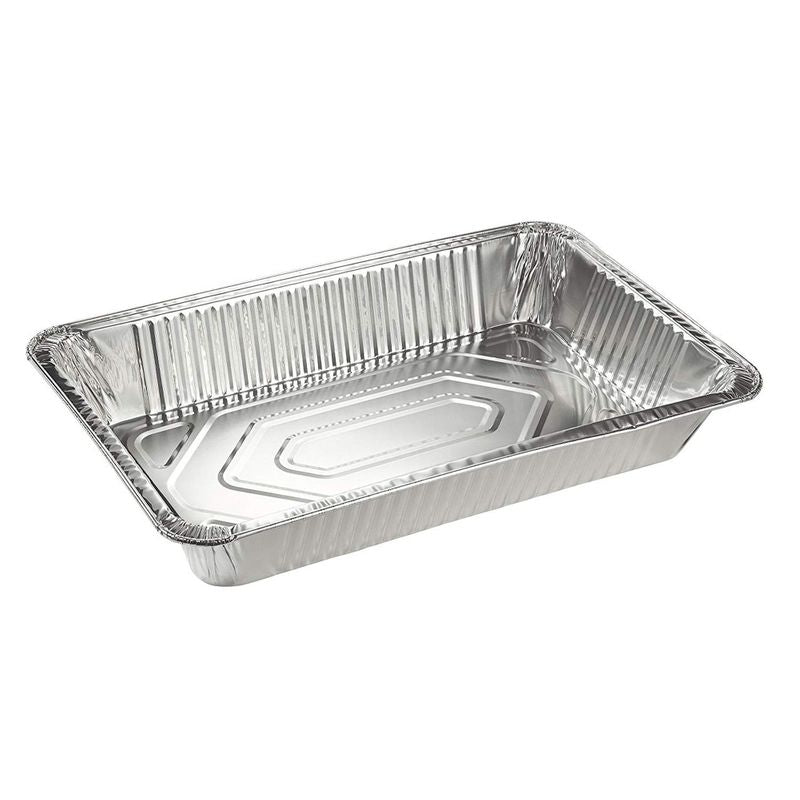 Aluminum Foil Pans - 30-Piece Full-Size Deep Chafing Pans, Disposable Steam Table Pans for Baking, Serving, Roasting, Broiling, Cooking, 20.5 x 3.3 x 13 Inches