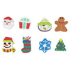 Juvale Mini Holiday Eraser Stocking Stuffers, Christmas Party Favors (100 Pieces)