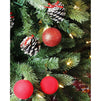 Christmas Tree Ornament Decorations, Gold Glittery Assorted Designs (28 Pack)
