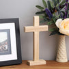 Wood Crosses for Crafts, Wooden Cross (8.7 in, 3-Pack)