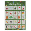 Christmas Bingo Game - 36-Set Family Holiday Party Supplies Activity Kit, 2 to 36 Multi-Player Bingo, Home party, Winter Fun for Kids and Adults