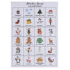 Christmas Bingo Game - 36-Set Family Holiday Party Supplies Activity Kit, 2 to 36 Multi-Player Bingo, Home party, Winter Fun for Kids and Adults