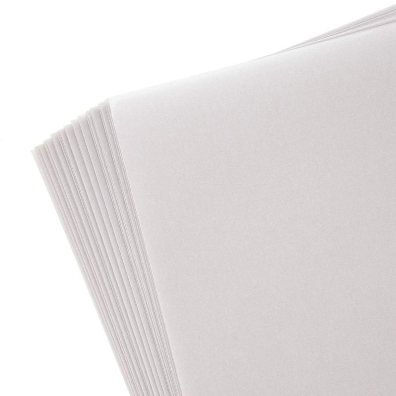 White Vellum Paper for Invitations and Tracing (8.5 x 11 in, 50 Sheets)