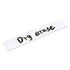Juvale Pack of 20 Magnet Labels - Shelf Label Strips - Rewritable Magnetic Dry Erase Labels, 5.1 x 1 Inches, White