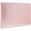 7 Ring Check Binder with Zipper (Rose Gold, 15 x 10.7 x 2 in)