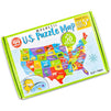 U.S. Puzzle Map of The United States with 44 Magnetic Pieces (19 x 13 Inches)