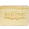 Juvale Wood Recipe Organization Box with Cards and Dividers, 7.1 x 5 x 4.7  Inches, Pack - Harris Teeter