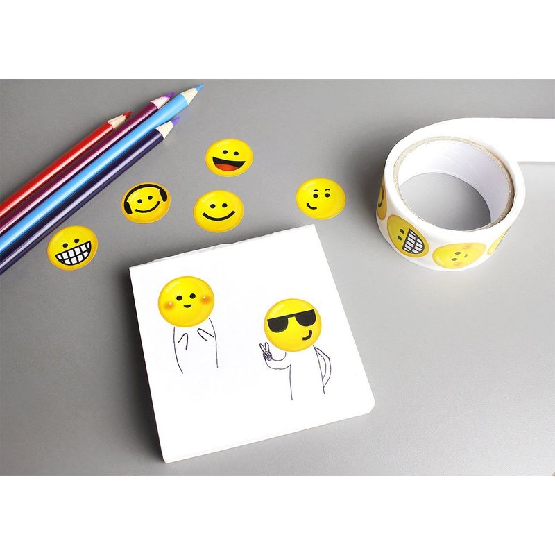 Reward Stickers for Teachers, Sticker Roll (600 Pieces)