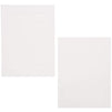 Cardboard Photo Picture Frame Kraft Paper Easel (White, 5 x 7 In, 30 Pack)