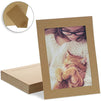 Cardboard Photo Picture Frame Kraft Paper Easel (Brown, 6 x 8 In, 30 Pack)