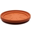 Juvale Plant Saucer Drip Trays (17.5 in, Terracotta Color, 4 Pack)