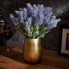 Artificial Lavender Flowers for Decorations (Purple, 12 Pack)