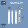 Juvale Glass Test Tubes with Cork Stopper (1 oz, 20 Pack)