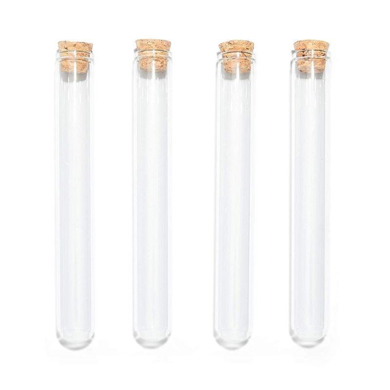 Juvale Glass Test Tubes with Cork Stopper (1 oz, 20 Pack)