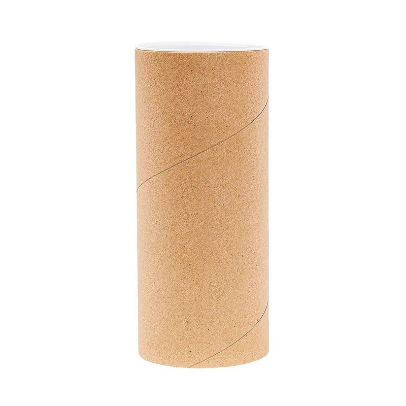 Juvale Mailing Shipping Tubes with Caps (10 Pack) 3 x 7 Inches, Brown, Kraft