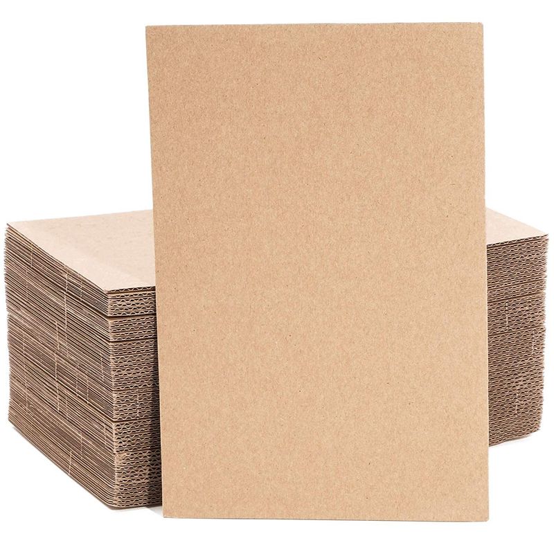 Artway Corrugated Modelmaking Cardboard 2mm - 300gsm Kraft Laminated Outer  Surfaces. A3 x 60 Sheets
