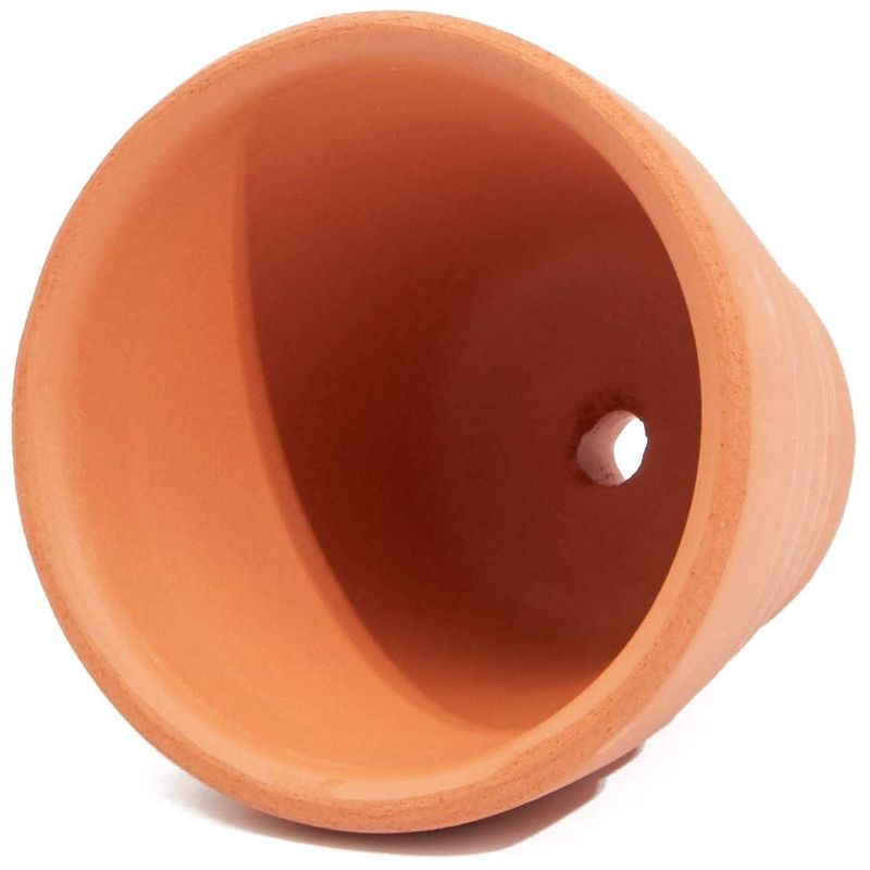 Juvale Terra Cotta Pots for Plants (1.5 in, Brown, Clay, 10 Pack)