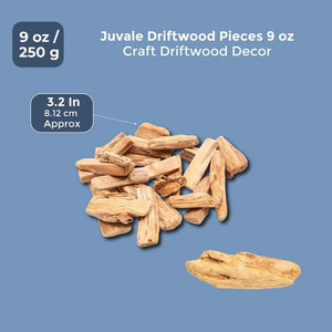 Juvale Driftwood Pieces 9 oz of Craft Driftwood Decor