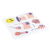 4th of July American Flag Stickers for Independence Day Party Favors (240 Pieces)