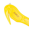 Juvale Film Cutter Knife Tool (12 Pack) 2 x 6 Inches, Yellow