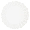 Lace Paper Doilies, Round White Placemats (5 Sizes, 100 Pack)