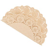 Round Paper Lace Doilies (5 Sizes, Brown, 250 Pack)