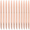 Rose Gold Ballpoint Pen Set (12 Pack)