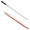 Rose Gold Ballpoint Pen Set (12 Pack)