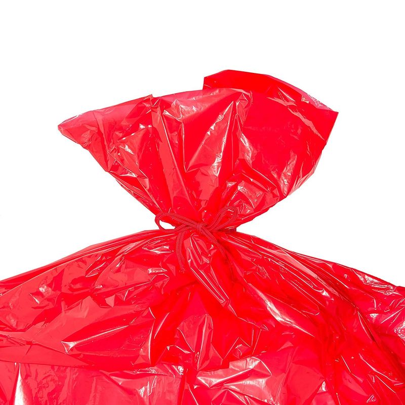 Jumbo Christmas Gift Wrapping Bag for Bikes, Red Present Bag (80 x 40 in, 3 Pack)