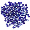 Glass Evil Eye Beads for Jewelry Making, DIY Arts and Crafts Projects (0.39 In, 150 Pieces)