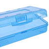 Pencil Boxes 4 Colors, School Pencil Cases (7.75 x 4.5 x 2.25 Inches, 4-Pack)