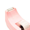 Tape Dispensers with Tape Rolls, Non-Skid Base (Pink, 4 Pack)