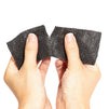 Self Adhesive Bandage Wrap, Cohesive Tape (Black, 2 in x 5 Feet, 12-Pack)