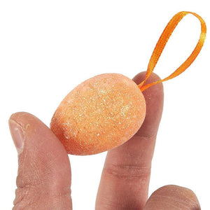 Mini Easter Eggs for Crafts, Sparkling Foam Eggs for DIY and Decor (72 Pack)
