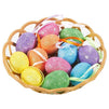 Mini Easter Eggs for Crafts, Sparkling Foam Eggs for DIY and Decor (72 Pack)