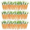 Easter Decorations Carrots for Crafts, Orange (0.5 x 3 x 0.5 in, 45 Pack)