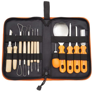 Juvale Halloween Pumpkin Carving Tool Kit (13 Pieces)