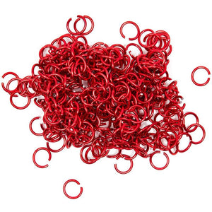 Juvale Open Jump Rings for Jewelry Making (8400 Count), 0.23 Inches, 28 Colors