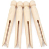 Juvale Wooden Traditional Clothespins (4.3 x 0.5 in, 50 Pack)