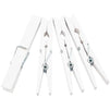 Juvale Clothespins for Hanging (4 in, White, 100 Pack)