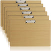 Landscape Clipboard with Low Profile Clip (19.5 x 12.5 in, 6 Pack)