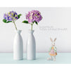 Easter Bunny Figurines, Farmhouse Decor for Home and Garden (2 in, 2 Set)