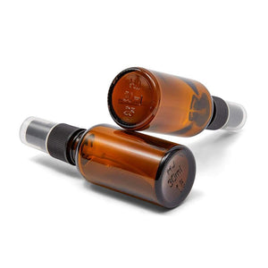 Juvale 1 Ounce Glass Refillable Spray Bottles for Essential Oils – 20 Pack, Amber