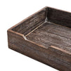 Rustic Wood Stackable Paper Tray (13.6 x 9.75 Inches)