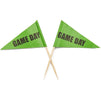 Sports Party Toothpicks for Appetizers (Green, 200 Pack)