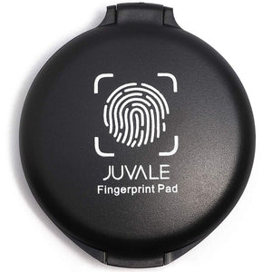 Juvale Mini Fingerprint Ink Pads – Pack of 6 – 3.5 x 3 x 2.5 Inches – Black