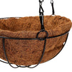 Juvale Hanging Flower Pot Basket (8 x 21 in, 2 Pack)